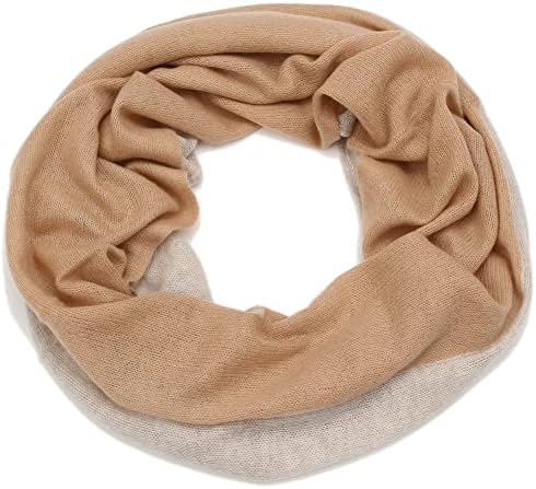 Amazon | (バイヤー)BUYER ピュア カシミヤ 100% バイカラー スヌード